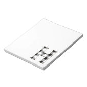 アルファベットのメモ ノートパッド (回転)