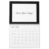 アルファベットの写真撮影の結婚式のゲストブック愛 カレンダー (3月 2026)