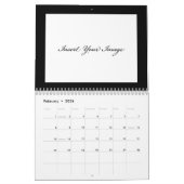 アルファベットの写真撮影の結婚式のゲストブック愛 カレンダー (2月 2026)