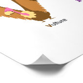 アルファベットの動物たち ポスター (角)