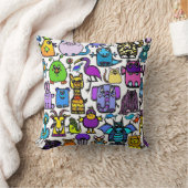 アルファベットの本の枕 クッション (ブランケット)