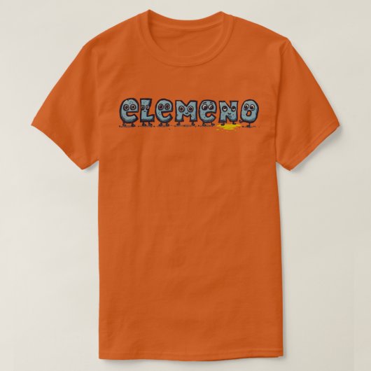 アルファベットの歌 Tシャツ (デザイン正面)