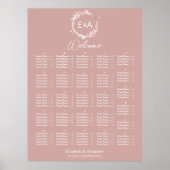 アルファベットの表記号（モノグラム） ポスター (正面)