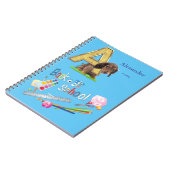 アルファベットの首都 学校に通う ノートブック (左側)