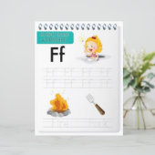 アルファベットのＦの綴りを覚えよう！　家庭学習　先生 (スタンド正面)