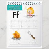 アルファベットのＦの綴りを覚えよう！　家庭学習　先生 (正面)