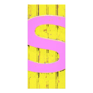 アルファベットのS ラックカード