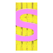 アルファベットのS ラックカード (裏面)