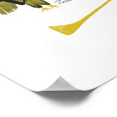 アルファベットを使った動物 ポスター (角)