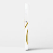 アルファベットイニシャルの背景 Case-Mate iPhoneケース (裏面 / 左)