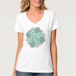 アルファベットイニシャル Tシャツ
