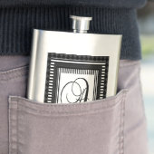 アルファベットイニシャルAモノグラム フラスク (インサイチュ)