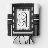 アルファベットイニシャルAモノグラム 缶クーラー (正面)