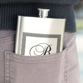 アルファベットイニシャルBモノグラム フラスク (インサイチュ)