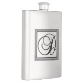 アルファベットイニシャルDモノグラム フラスク (右)