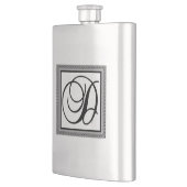 アルファベットイニシャルDモノグラム フラスク (左)