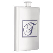 アルファベットイニシャルFモノグラム フラスク (右)