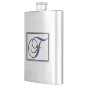 アルファベットイニシャルFモノグラム フラスク (左)