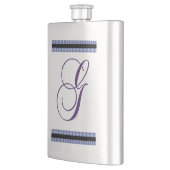 アルファベットイニシャルGモノグラム フラスク (左)