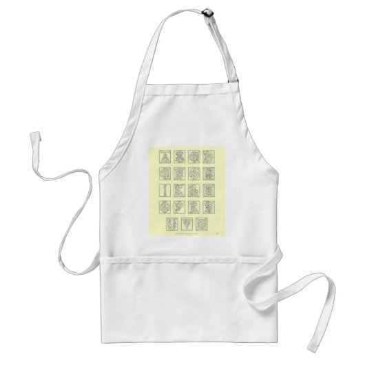 アルファベットエプロン スタンダードエプロン (正面)