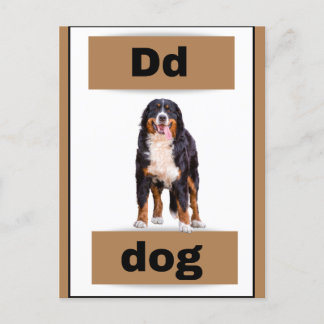 アルファベットカード(実在写真付き)休日はがき シーズンポストカード