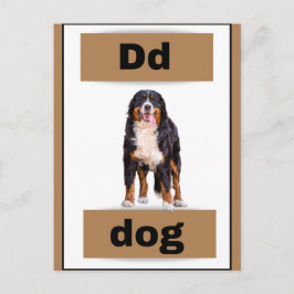 アルファベットカード(実在写真付き)休日はがき シーズンポストカード