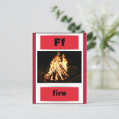 アルファベットカー実在ド(写真付) シーズンポストカード (スタンド正面)