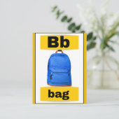 アルファベットカー実在ド(写真付) シーズンポストカード (スタンド正面)