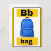 アルファベットカー実在ド(写真付) シーズンポストカード (正面/裏面)