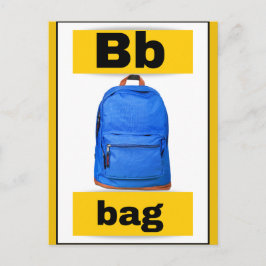 アルファベットカー実在ド(写真付) シーズンポストカード