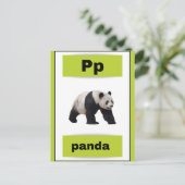 アルファベットカー実在ド(写真付) シーズンポストカード (スタンド正面)