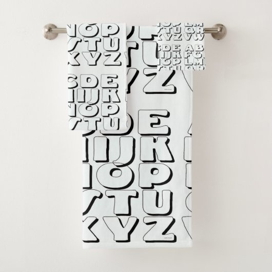 アルファベットキッズ バスタオルセット (インサイチュ)