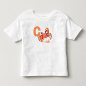 アルファベットクラブ トドラーTシャツ (正面)