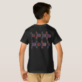 アルファベットシャツ Tシャツ (裏面フル)