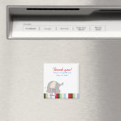 アルファベットジャングルスープ（ゾウABC）ビーフマグネット マグネット (インサイチュ (食洗機))