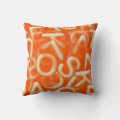 アルファベットスープ枕 クッション (裏面)