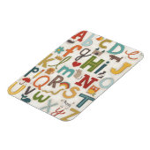 アルファベットスープ マグネット (左側)
