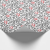 アルファベットスープ ラッピングペーパー (角)