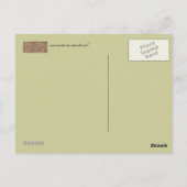 アルファベットハガキ ポストカード (裏面)