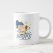 アルファベットバスケ:マグ ジャンボコーヒーマグカップ (右)