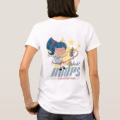 アルファベットバスケ:花輪ティー Tシャツ (裏面)