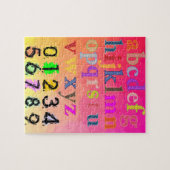 アルファベットパズル ジグソーパズル (横)