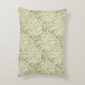 アルファベットパターン01 BW.wイエローBG アクセントクッション (裏面(縦))