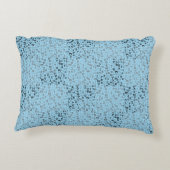 アルファベットパターン01 BW.w青BG アクセントクッション (裏面)