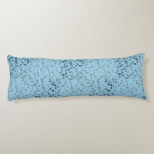 アルファベットパターン01 BW.w青BG ボディピロー (裏面)