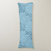 アルファベットパターン01 BW.w青BG ボディピロー (正面縦)