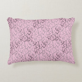 アルファベットパターン01 BW.w LPink BG アクセントクッション