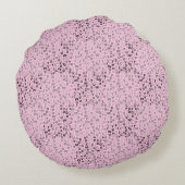 アルファベットパターン01 BW.w LPink BG ラウンドクッション (裏面)