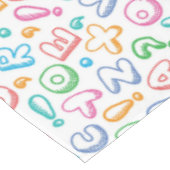 アルファベットパターン テーブルクロス (アングル)