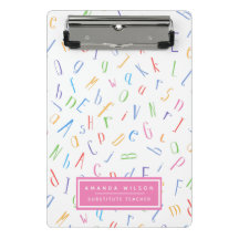 アルファベットパターン – 代替先生/家庭教師